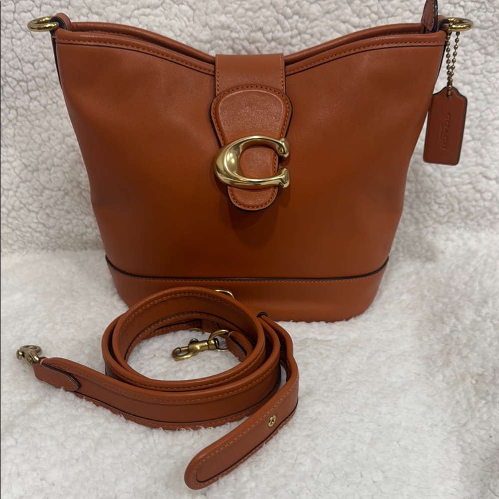Coach Tan Leather Women's Bag